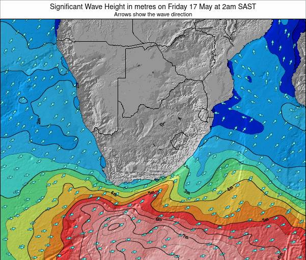 http://www.surf-forecast.com/maps/South-Africa/significant-wave-height/6